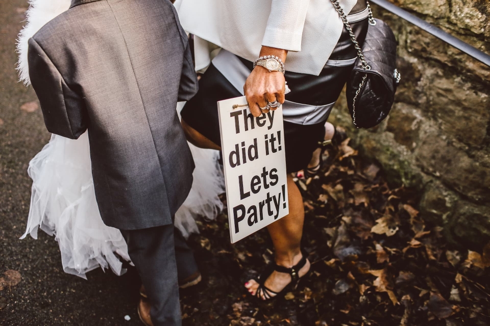 They did it, let's party!